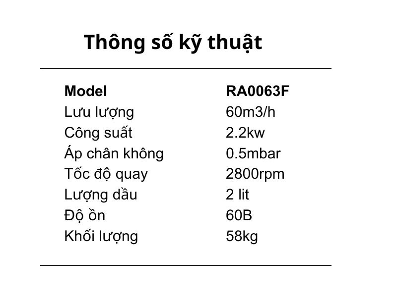 Bơm Kaiyue RA0063F