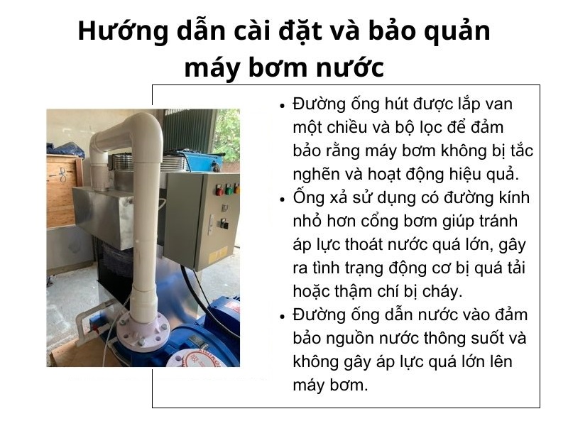 Combo máy bơm chân không vòng nước 1.4kw