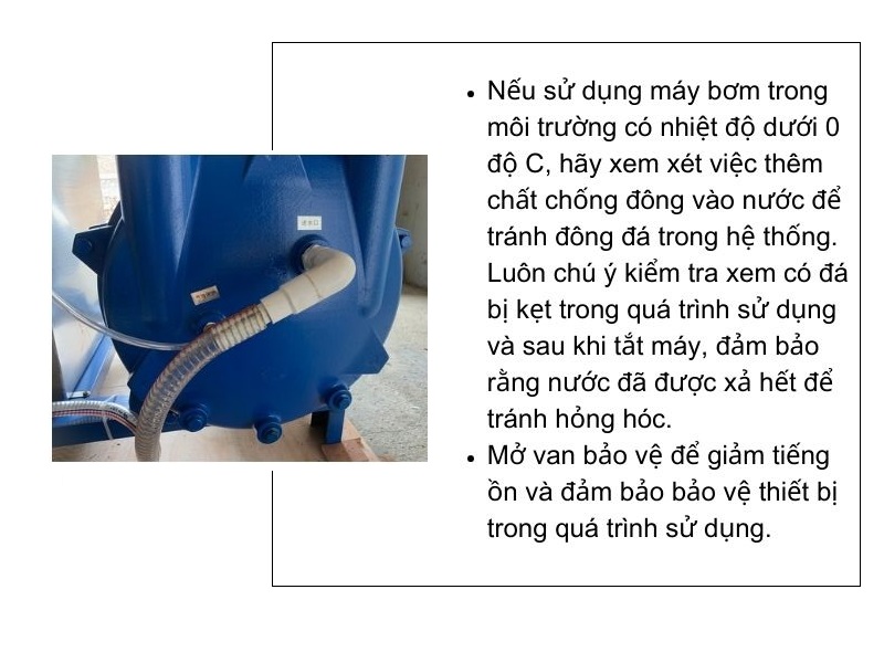 Combo máy bơm chân không vòng nước 1.4kw