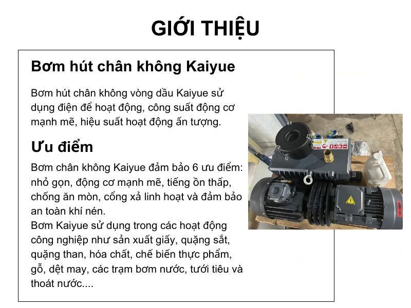 Dầu bơm Kaiyue RA0-100